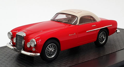 Matrix 1/43 Scale MX41001-121 - 1952 Jaguar XK120 Coupe Pininfarina - White/Red