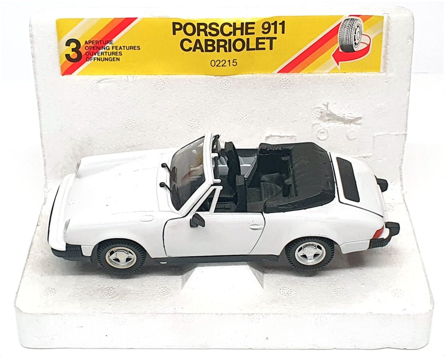 Atlas Editions 1/25 Scale Diecast 02215 - Porsche 911 Cabriolet - White