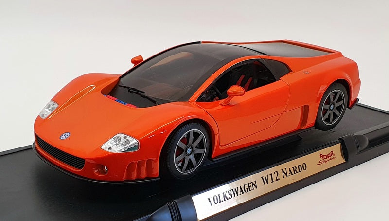 Road Signature 1/18 Scale 92488 - Volkswagen W12 Nardo - Orange