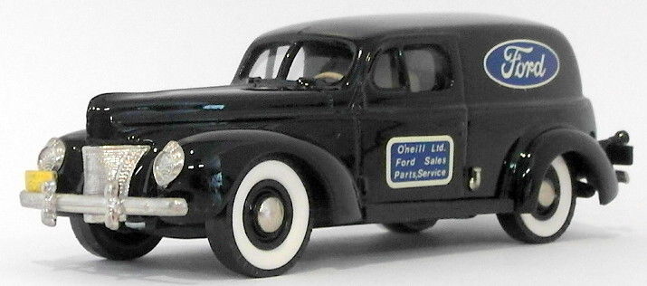 Brooklin 1/43 Scale BRK9 013B  - 1940 Ford Sedan Delivery O'Neill Ltd. Black