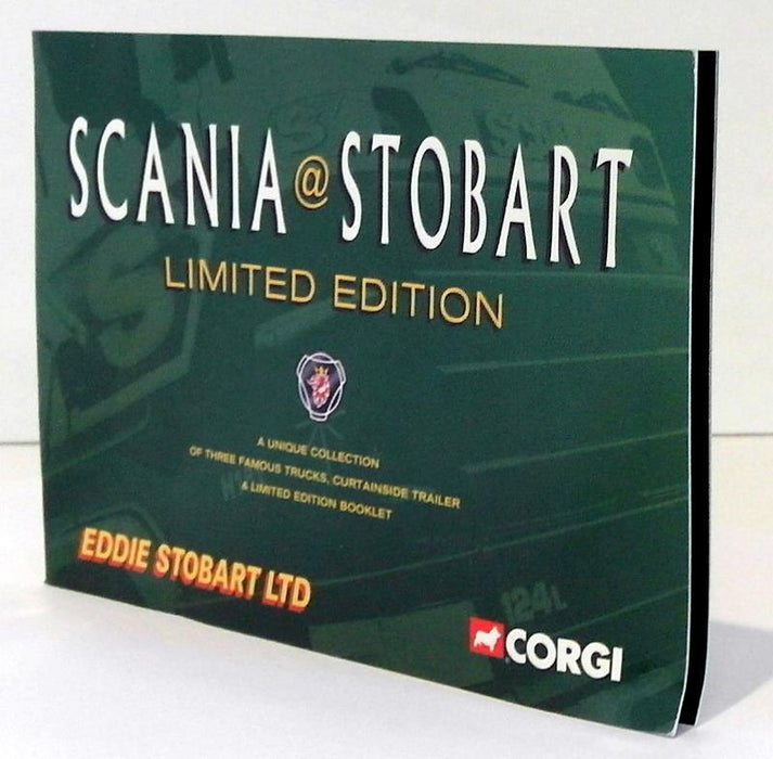 Corgi 1/50 Scale CC99155 - Eddie Stobart Scania 3 Truck & Trailer Collection