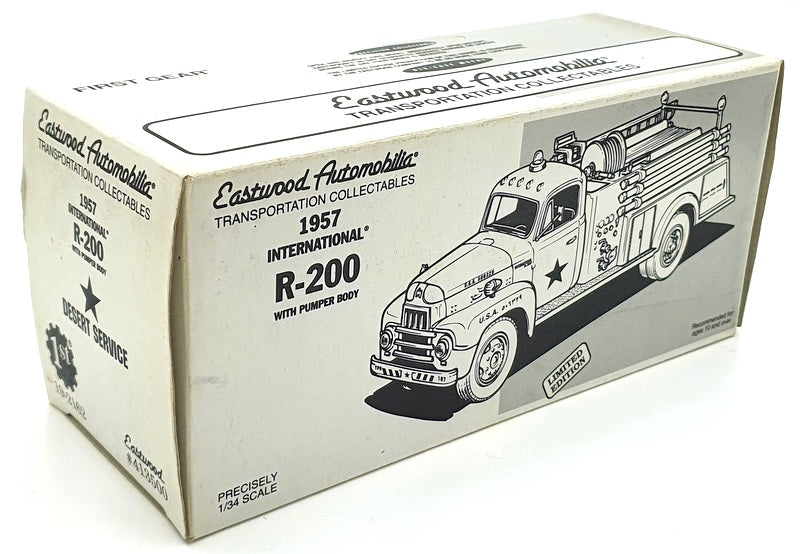 First Gear 1/34 Scale 19-2162 1957 International R-200 Pumper US Desert Service