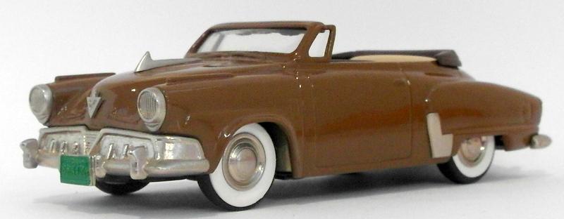 Brooklin 1/43 Scale BRK17A 002B  - 1952 Studebaker Commander Conv Brown