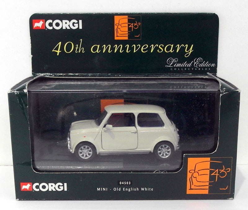 Corgi 1/36 Scale - 04503 Austin Mini - Old English White