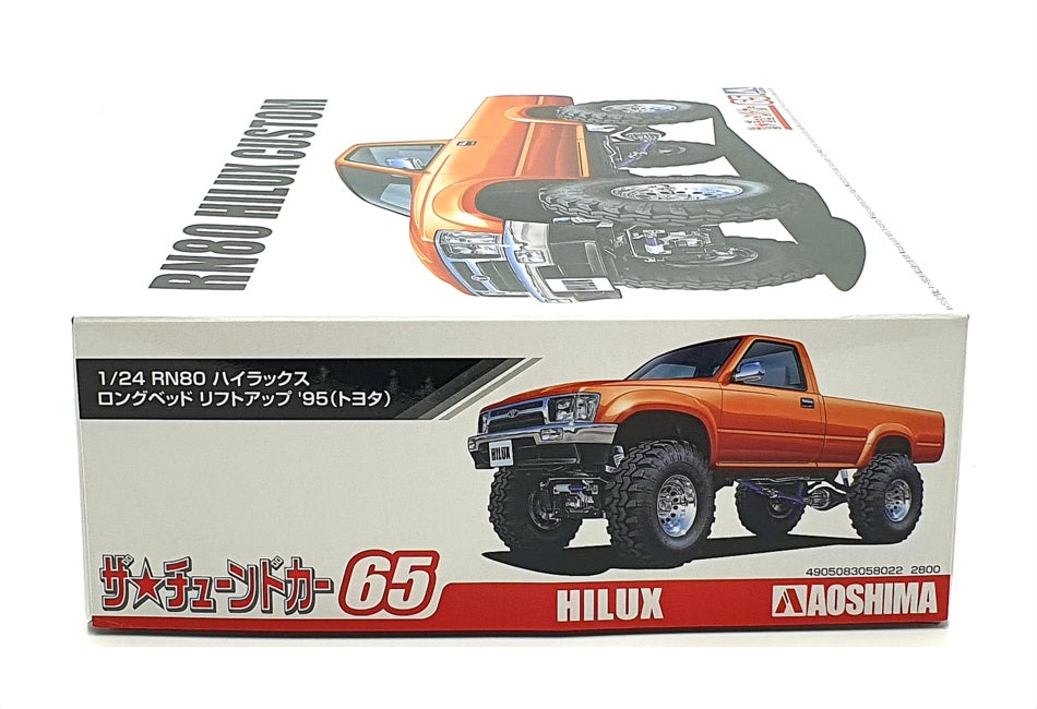 Aoshima 1/24 Scale Unbuilt Kit 20229 - Toyota RN80 Hilux Custom