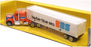 Matchbox MCR04 - Big American Container Rig Truck - Barber Blue Sea