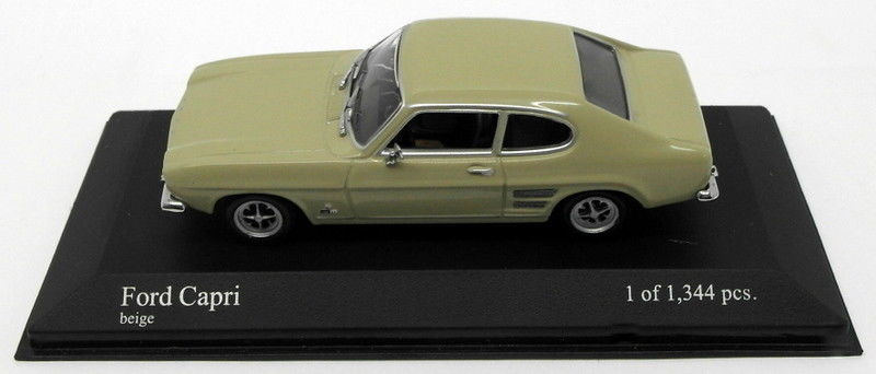 Minichamps 1/43 Scale Diecast 430 085508 - 1969 Ford Capri - Beige