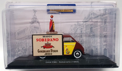 Atlas Edition 12cm Long Model Truck G1H2E011 - 1960 DKW F89 Soberano