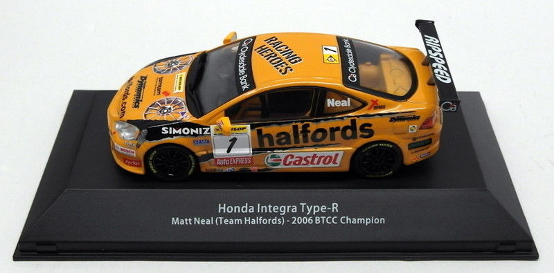 Atlas Editions 1/43 Scale 4 672 112 - Honda Integra M.Neal 2006 BTCC Champion