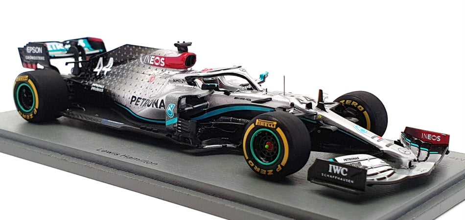 Spark 1/43 Scale S6450 - F1 Mercedes W11 Lewis Hamilton Barcelona Test Car 2020