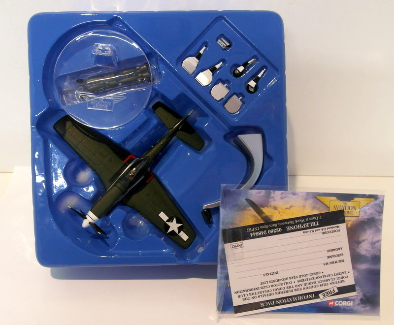 Corgi 1/72 Scale diecast - AA32202 P51D Mustang The Hun Hunter fron Texas