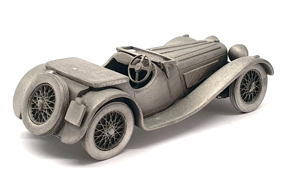Danbury Mint Appx 9cm Long Pewter DA16321N - 1939 Jaguar SS100 3.5L