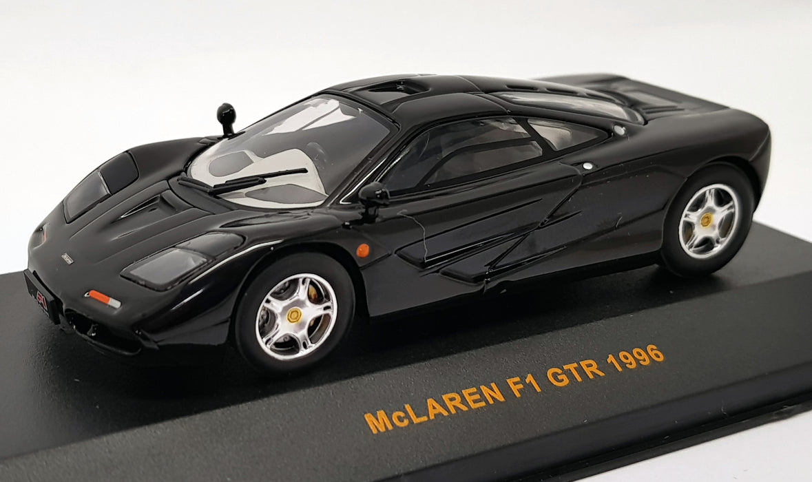 Ixo 1/43 Scale Metal Model - MOC064 - McLaren F1 GTR 1996 Black