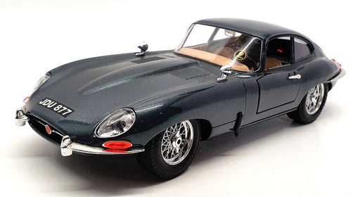 Burago 1/18 Scale Diecast 30018 - 1961 Jaguar E Coupe - Grey