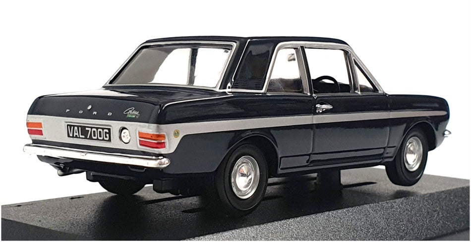 Vanguards 1/43 Scale VA04120 - Ford Cortina Mk2 Twin Cam Lotus - Anchor Blue