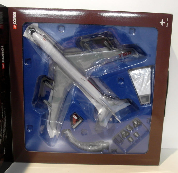 Corgi 1/144 Scale Diecast  AA32902 Boeing 707-331B N18709 Trans World Airlines