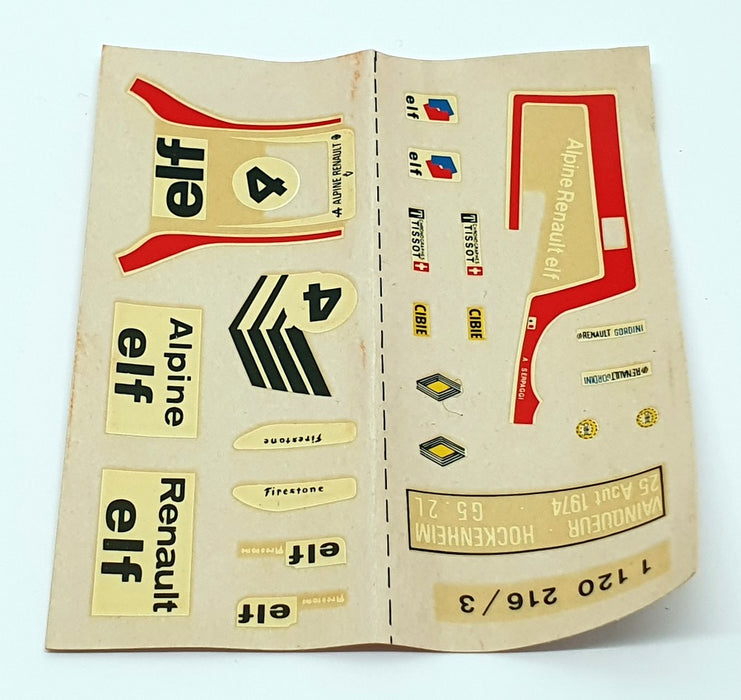 Solido 1/43 Scale Model Car 20 - Alpine Renault A441 2L - Blue