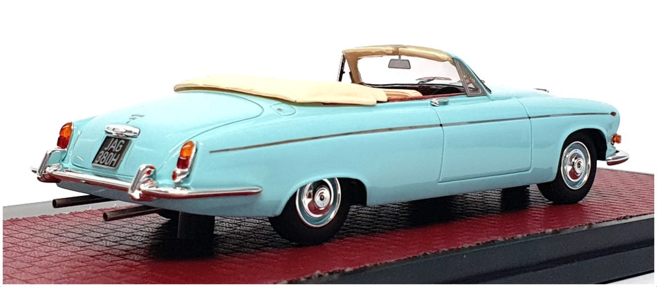 Matrix 1/43 Scale MX41001-191 - 1968 Jaguar 420G Convertible - Blue