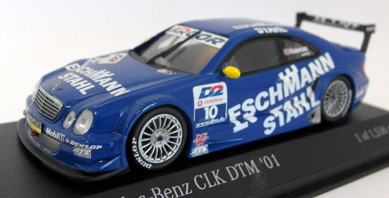 Minichamps 1/43 Scale diecast 400 013110 Mercedes CLK Coupe DTM 01 P Huisman