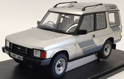 Cult Models 1/18 Scale CML0812 - 1989 Land Rover Discovery Mk1 - Met Silver
