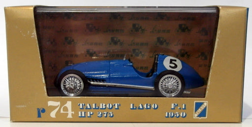 Brumm 1/43 Scale Diecast R74 - Talbot Lago #5 F1 1950 - Blue