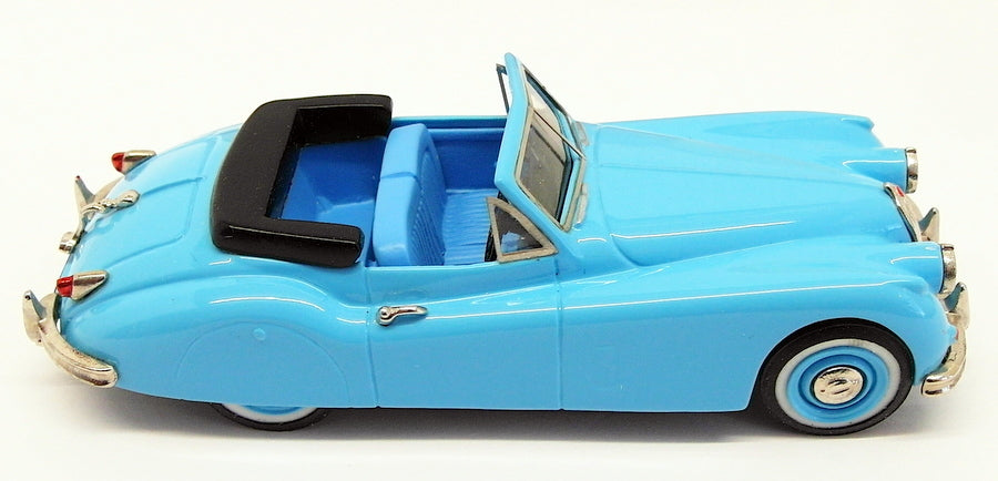 Milestone Miniatures 1/43 Scale GC65B - Jaguar XK140 Roadster - Blue