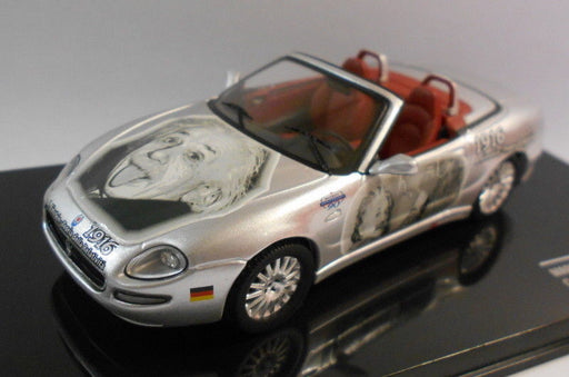 Ixo 1/43 Scale MOC054 MASERATI SPYDER CAMBIOCORSA 2002 SILVER