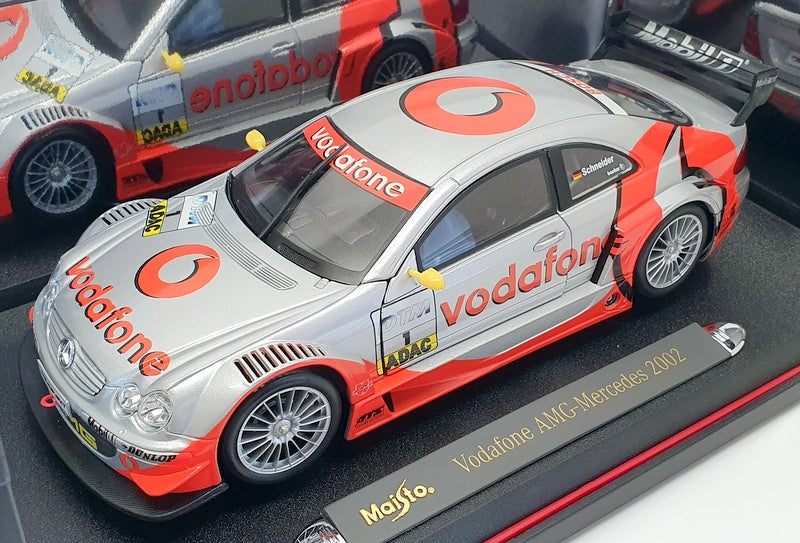 Maisto1/18 Scale 38649 - 2002 Mercedes Benz CLK DTM - Silver