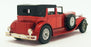 Matchbox Models Of Yesteryear Y-4 - 1930 Model J Duesenberg - Red