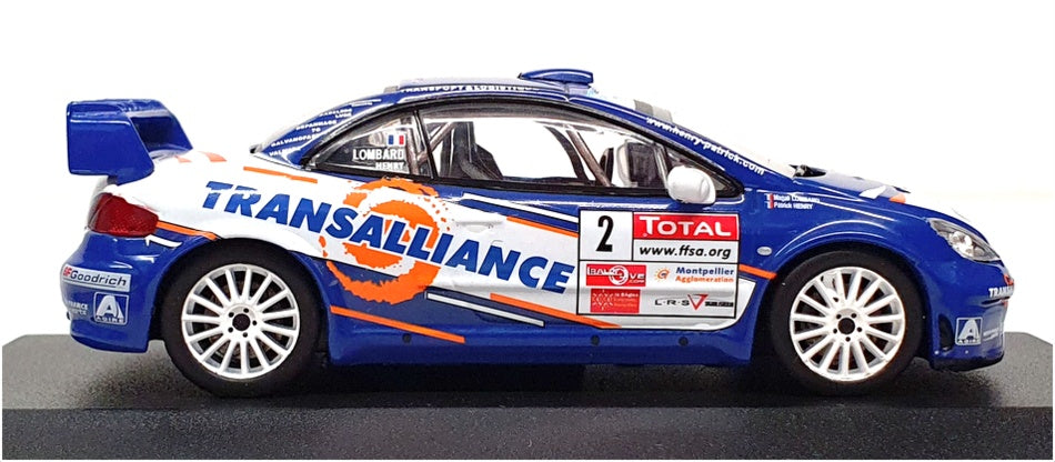 Altaya Ixo 1/43 Scale AL20223A - Peugeot 307 WRC 2007 - #2 Henry/Lombard