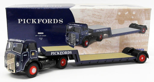 Corgi 1/50 Scale Model Truck CC10202 - ERF V Low Loader - Pickfords