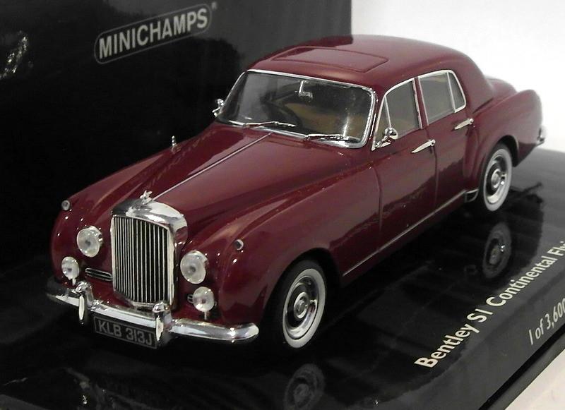Minichamps 1/43 Scale 436 139550 - Bentley SI Continental Flying Spur - Red