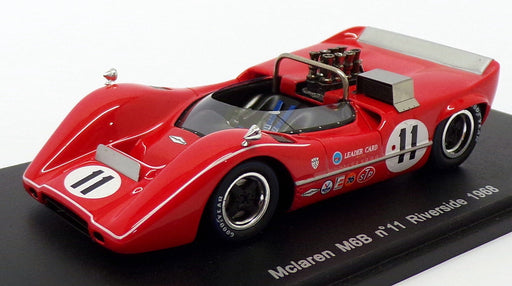 Spark Models 1/43 Scale S1112 McLaren M6B - #11 Riverdale 1968 Motschenbacher