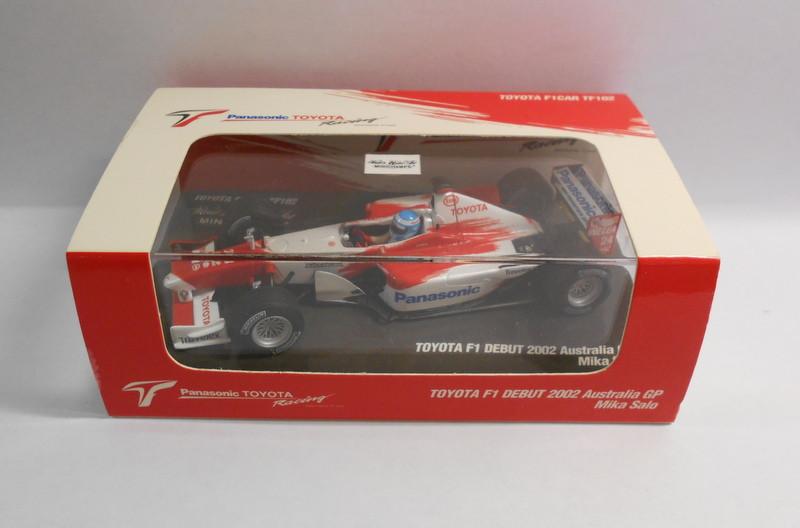 MINICHAMPS F1 1/43 Scale - 40002008 TOYOTA RACING TF102 MIKA SALO