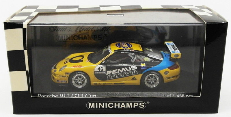 Minichamps 1/43 Scale Model Car 400 066446 - Porsche 911 GT3 Supercup 2006