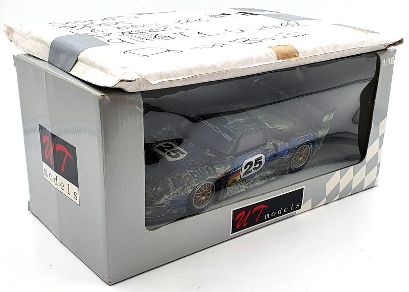 UT Models 1/18 Scale 180 966625 Porsche 911 GT 1 Le Mans 1996 Signed Reworked