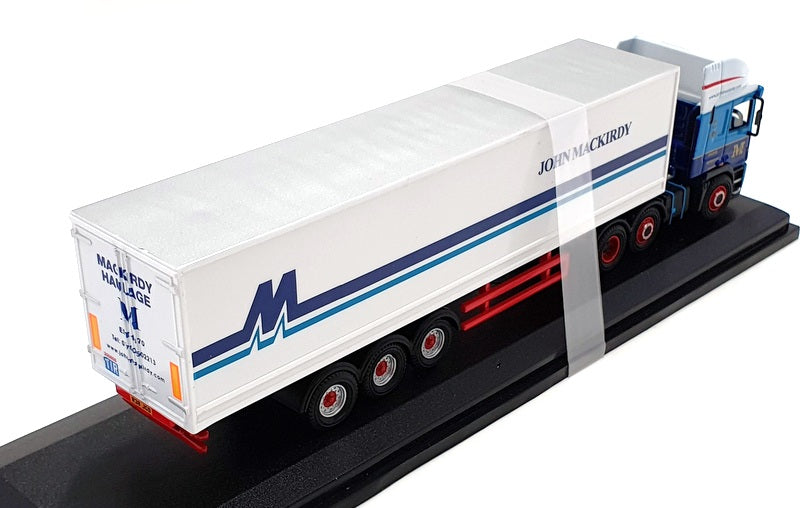 Oxford Diecast 1/76 Scale 76EC002 ERF EC Olympic Fridge John Mackirdy Ltd