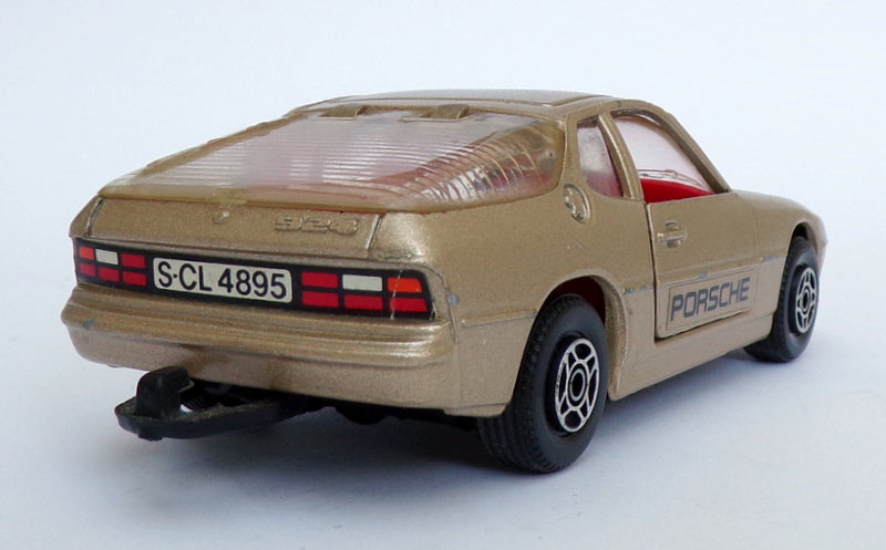Corgi 11cm Long Vintage Diecast CG73 - Porsche 924 - Metallic Gold