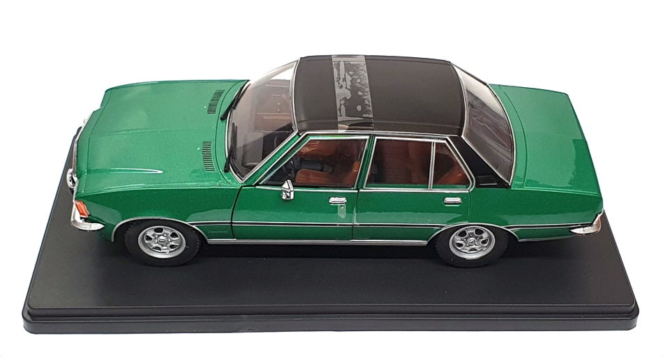 Whitebox 1/24 Scale WB124124-O - Opel Commodore B GS/E - Met Green Black