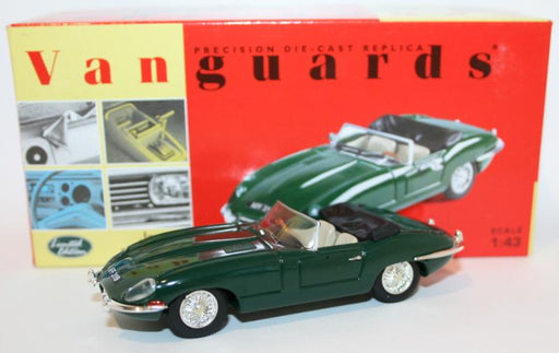 Vanguards 1/43 Scale Diecast VA04901 - Jaguar E Type 3.8 - British Racing Green