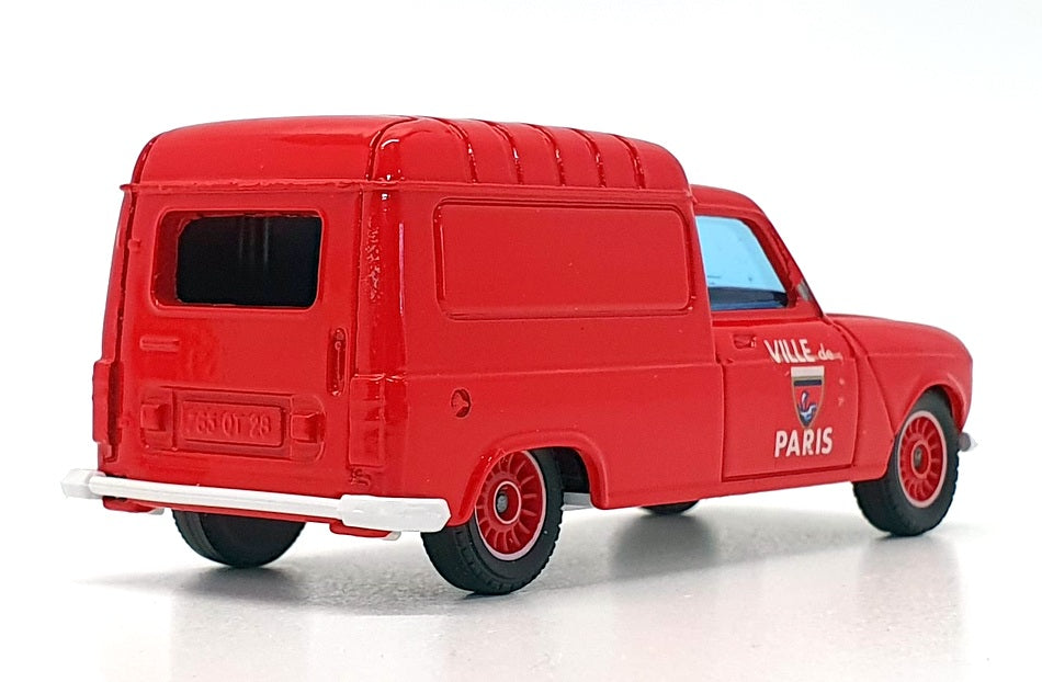 Solido 1/43 Scale Diecast 1325 - Renault 4 Van Fire Vehicle - Red