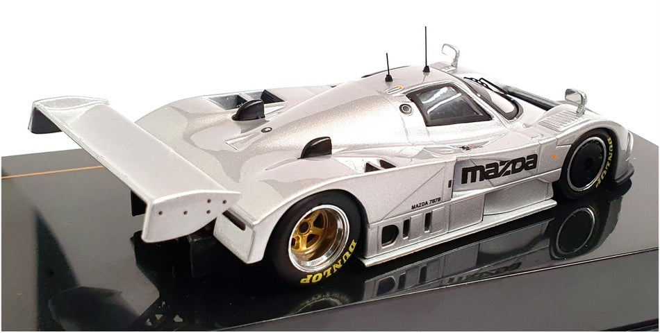 Ixo 1/43 Scale Diecast LMC127 - 1991 Mazda 787B Test Version - Silver