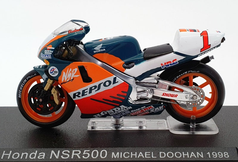Ixo Models 1/24 Scale IB69 - Honda NSR500 - #1 Michael Doohan 1998
