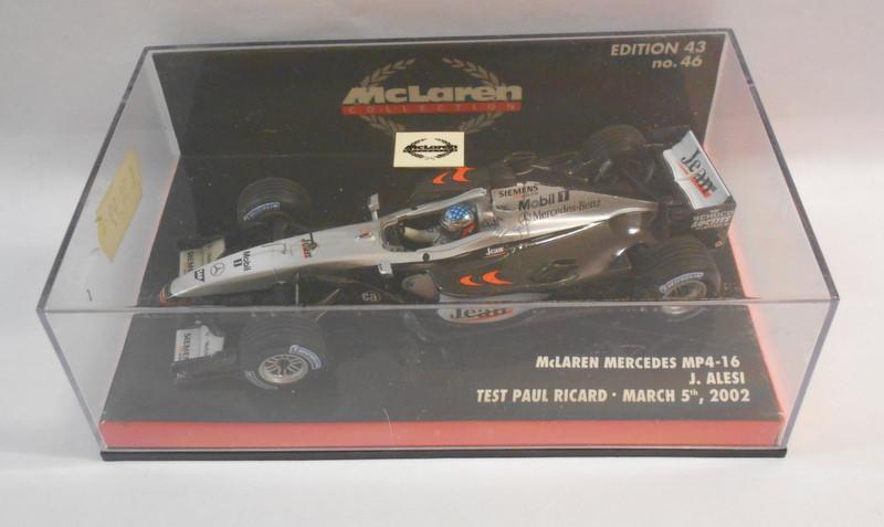 Minichamps F1 1/43 Scale - 530 024399 McLAREN MERCEDES J.ALESI