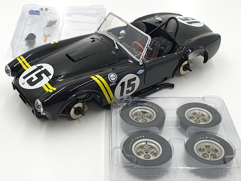 GMP 1/12 Scale Diecast G1202611 - Shelby 289 Cobra #15 - Black