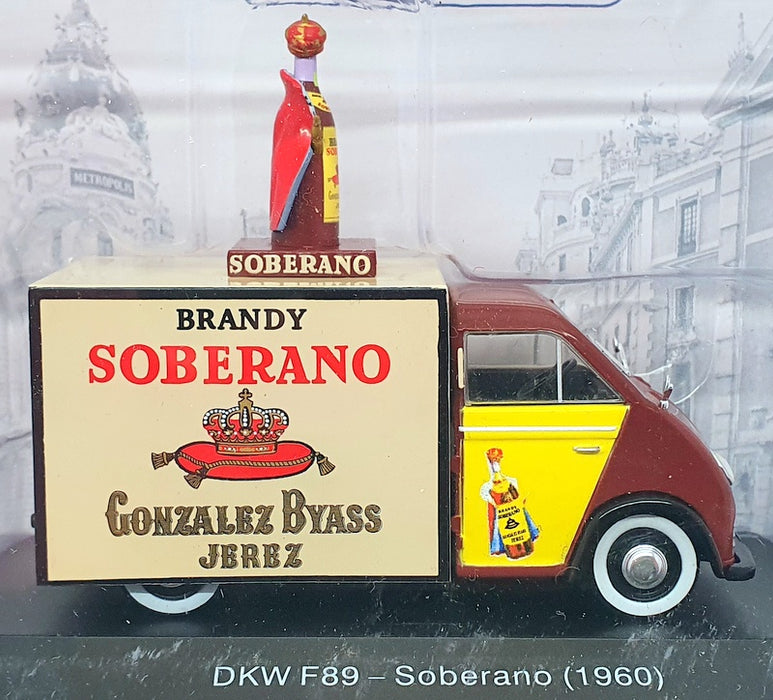 Atlas Edition 12cm Long Model Truck G1H2E011 - 1960 DKW F89 Soberano
