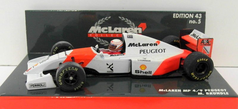 Minichamps F1 1/43 Scale - 530944308 McLaren MP 4/9 Peugeot M. Brundle