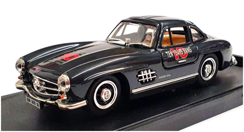 Bang 1/43 Scale 1032 - 1954 Mercedes Benz 300SL 10th Anniversary - Dk Grey