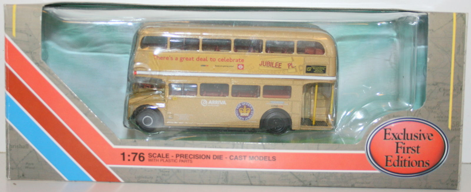 EFE 1/76 SCALE 15633 RM Routemaster Golden Jubilee - Oxford Circus