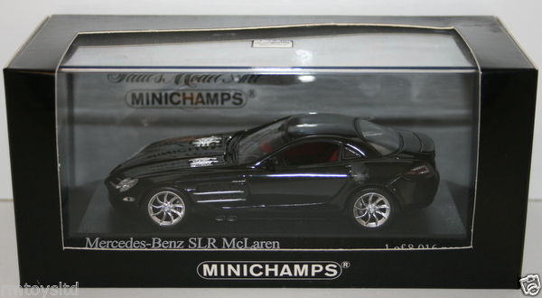 MINICHAMPS 1/43 - 400 033021 - MERCEDES BENZ SLR McLAREN - 2003 - BLACK